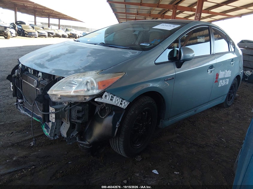 Vin: jtdkn3du9f1959599, lot: 46843135, toyota prius three 20152