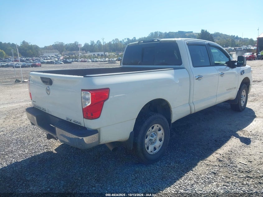 Vin: 1n6ba1f37kn528148, lot: 46843184, nissan titan xd sv diesel 20194