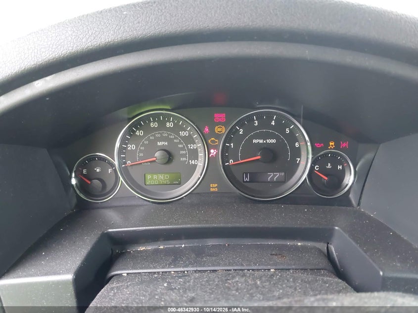 JEEP COMMANDER 2008 VIN 1J8HG48K78C230097