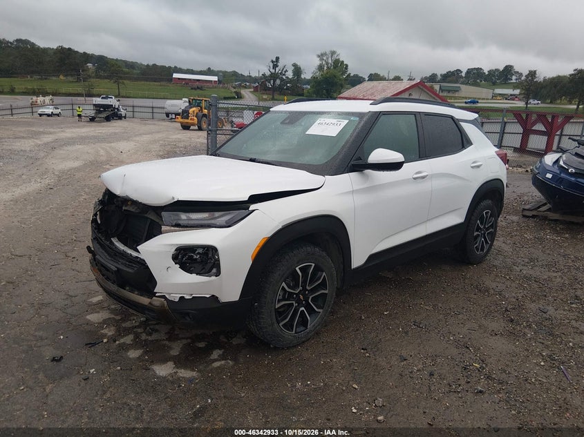 Vin: kl79mvsl7nb042755, lot: 46843192, chevrolet trailblazer fwd activ 20222