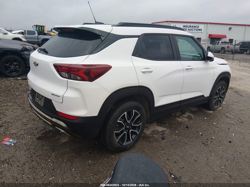 Vin: kl79mvsl7nb042755, lot: 46843192, chevrolet trailblazer fwd activ 20224