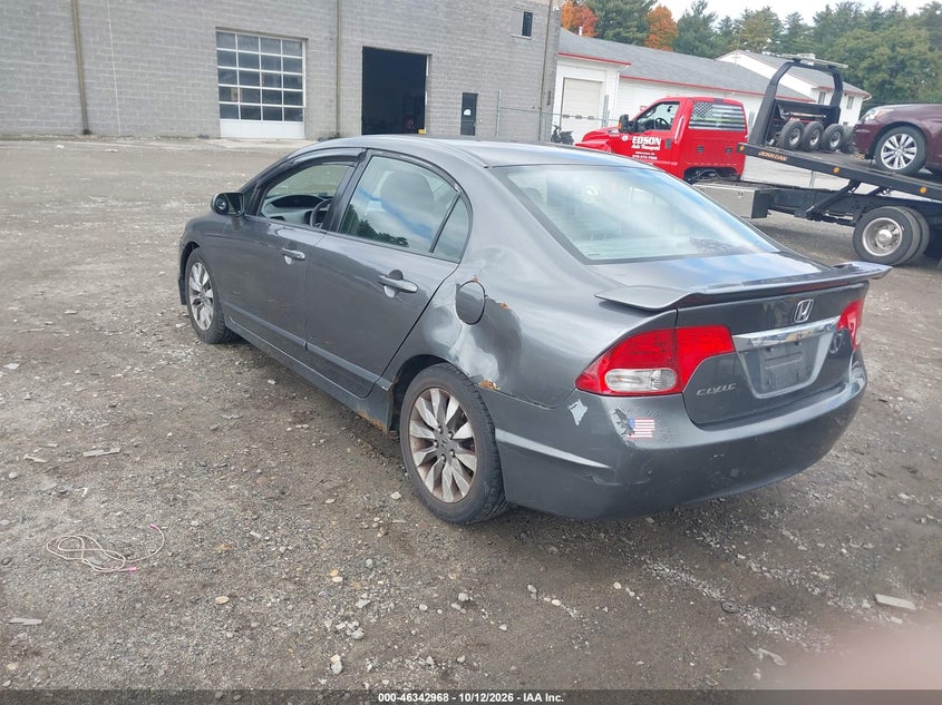 HONDA CIVIC 2009 VIN 2HGFA16949H335761