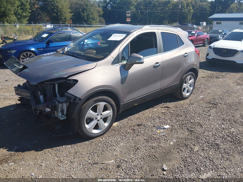 2015 Buick Encore Leather, All Over, IAAI, VIN KL4CJCSB2FB157448 — photo 2