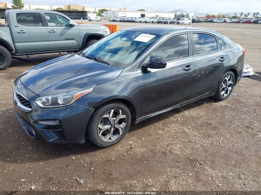 Vin: 3kpf24ad9ke077084, lot: 46843334, kia forte lxs 20192