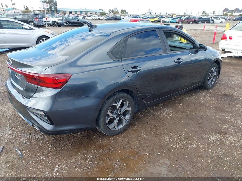 Vin: 3kpf24ad9ke077084, lot: 46843334, kia forte lxs 20194