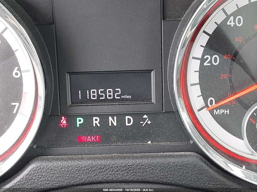 DODGE GRAND CARAVAN 2012 VIN 2C4RDGBG5CR336543