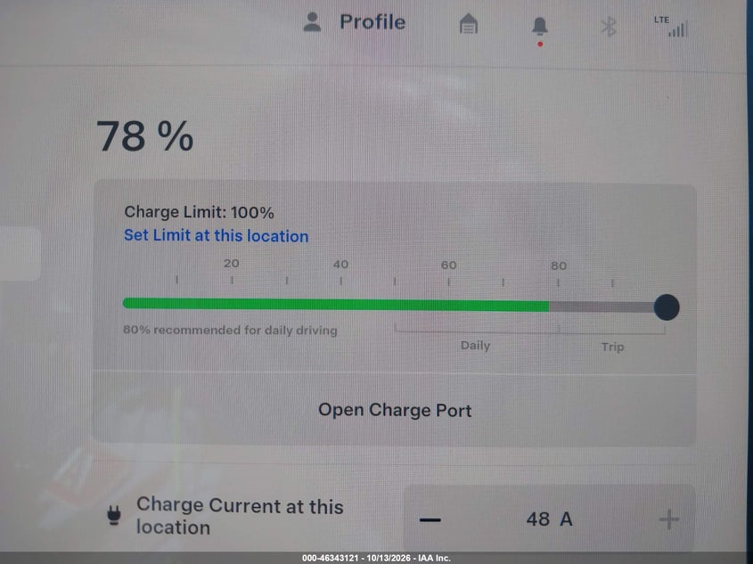 TESLA MODEL Y 2023 VIN 7SAYGDEE1PF814327