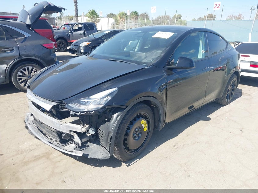 TESLA MODEL Y 2023 VIN 7SAYGDEE1PF814327