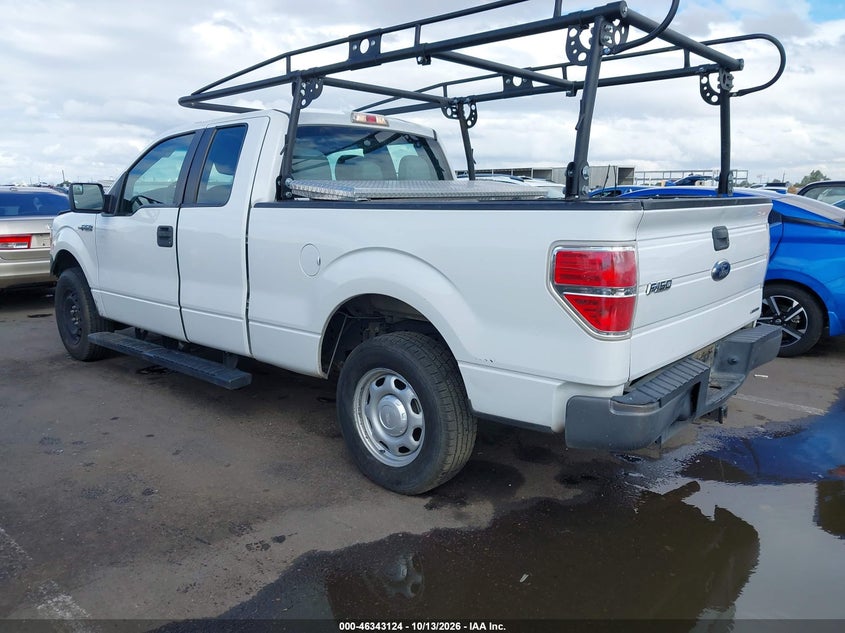 Vin: 1ftex1cmxdkf87064, lot: 46843383, ford f-150 xl 20133
