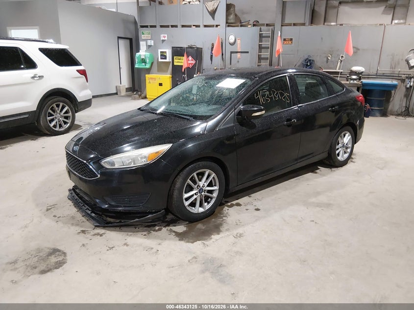 Vin: 1fadp3f25fl251651, lot: 46843384, ford focus se 20152