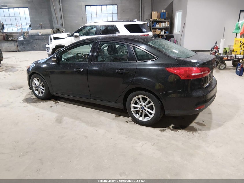 Vin: 1fadp3f25fl251651, lot: 46843384, ford focus se 20153