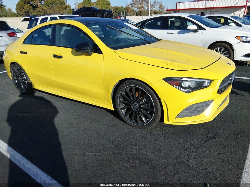 Vin: wdd5j4gbxln044151, lot: 46843413, mercedes-benz cla 250 20201