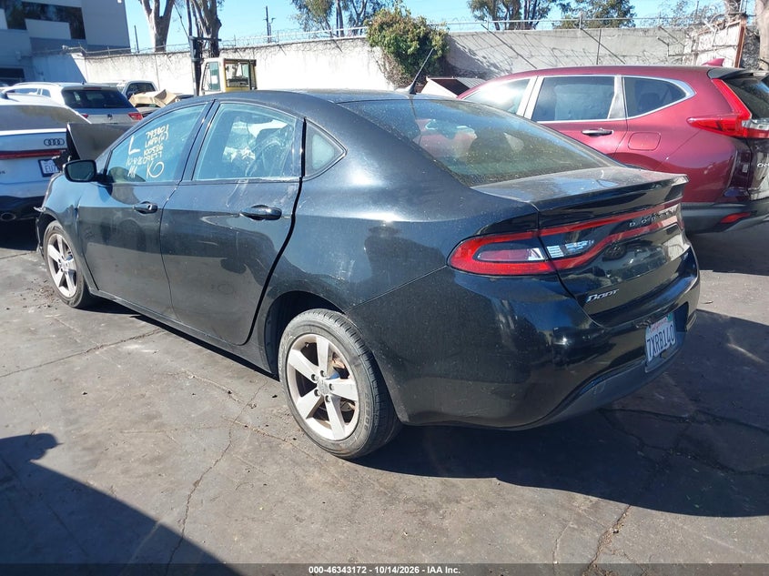 Vin: 1c3cdfbb7gd570698, lot: 46843431, dodge dart sxt 20163