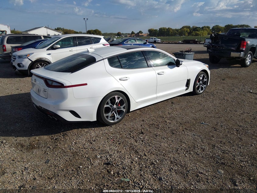 Vin: knae55lc4j6039342, lot: 46843471, kia stinger gt2 20184