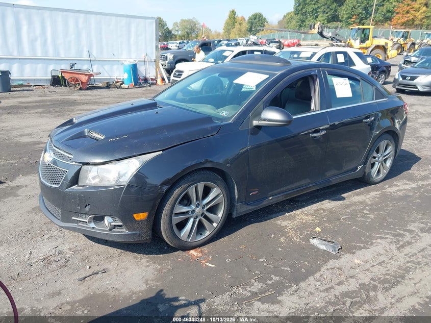 2011 Chevrolet Cruze Ltz, Обычный износ, IAAI, VIN 1G1PH5S93B7273484 — фото 2