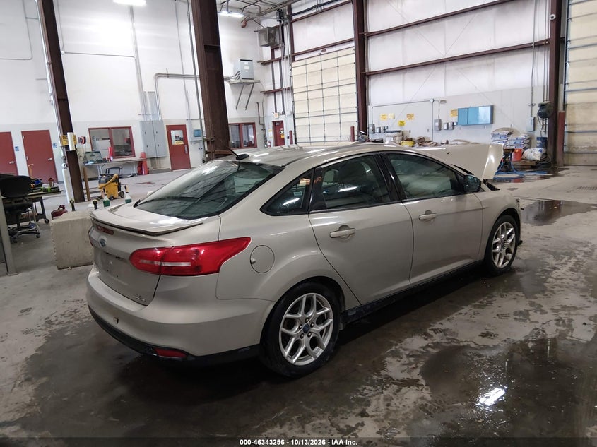 Vin: 1fadp3f23fl331059, lot: 46843515, ford focus se 20154
