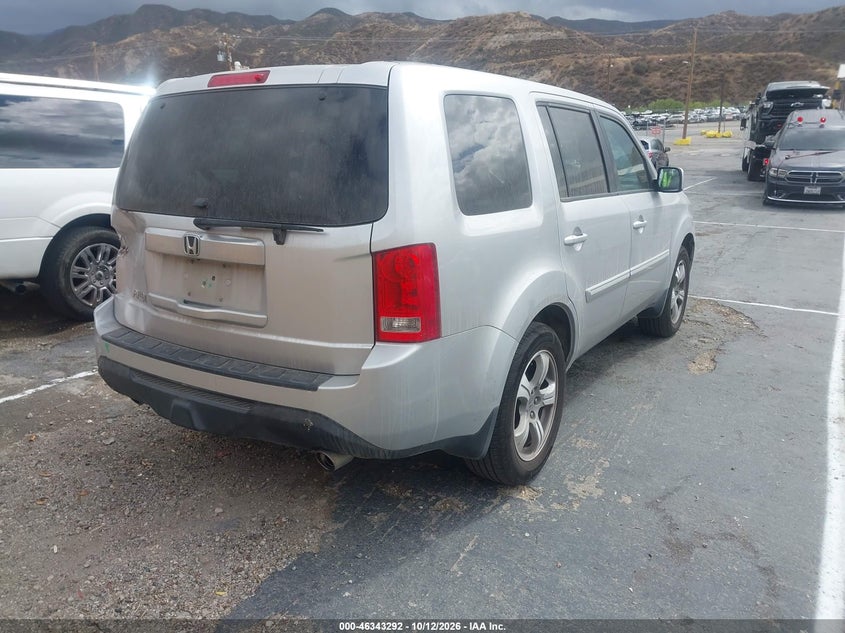 Vin: 5fnyf4h7xeb047703, lot: 46843551, honda pilot ex-l 20144