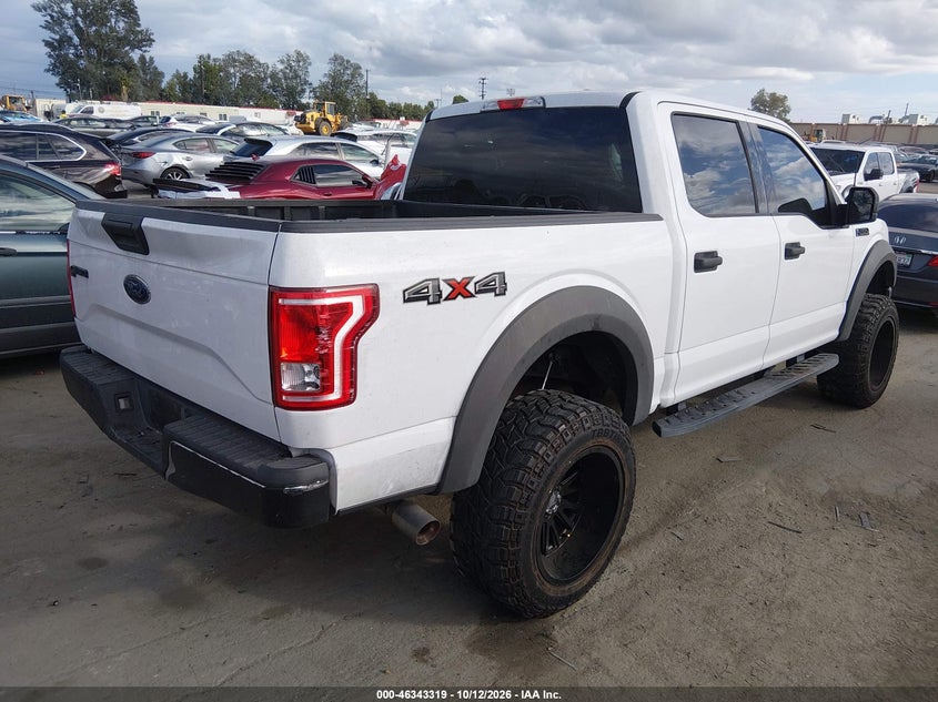 Vin: 1ftew1e8xhfb42387, lot: 46843578, ford f-150 xlt 20174