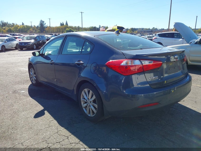 Vin: knafx4a6xg5598284, lot: 46843592, kia forte lx 20163