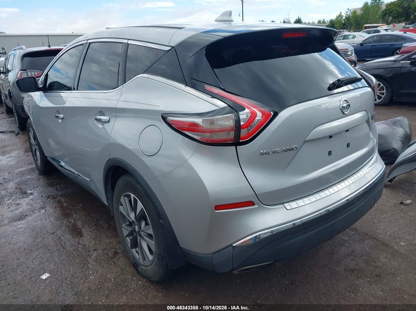 Vin: 5n1az2mg7hn149528, lot: 46843617, nissan murano s 20173