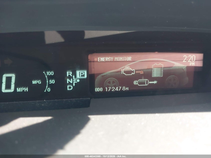 TOYOTA PRIUS 2014 VIN JTDKN3DU3E1823483