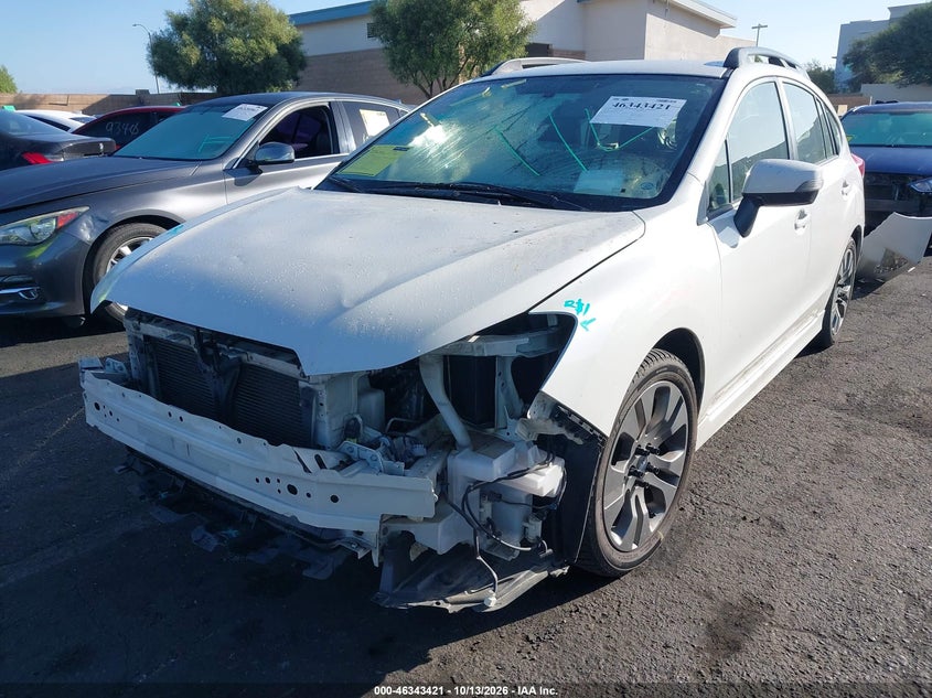 Vin: jf1gpau67g8278068, lot: 46843680, subaru impreza 2.0i sport limited 20162
