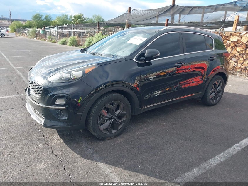 Vin: kndp63ac4m7894881, lot: 46843685, kia sportage s 20212