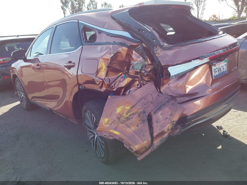 Vin: jtjchmaa4p2003368, lot: 46843712, lexus rx 350 premium plus 20233