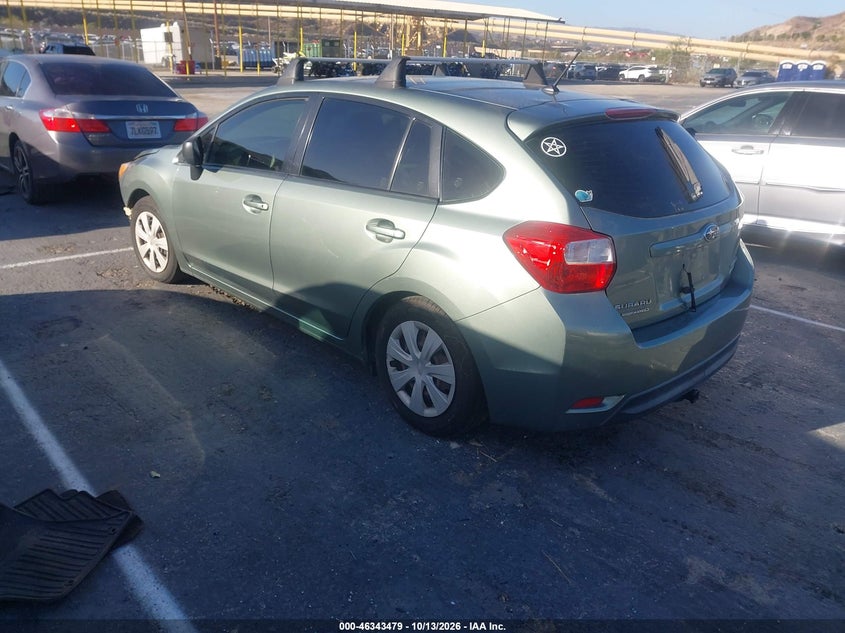 Vin: jf1gpaa60e8275904, lot: 46843738, subaru impreza 2.0i 20143