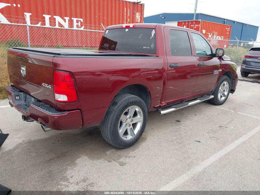 Vin: 3c6rr7kt7hg792966, lot: 46843755, ram 1500 express  4x4 5'7 box 20174