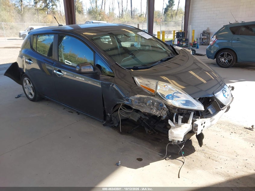Vin: 1n4az0cpxdc404047, lot: 46843760, nissan leaf sv 2013 img_1