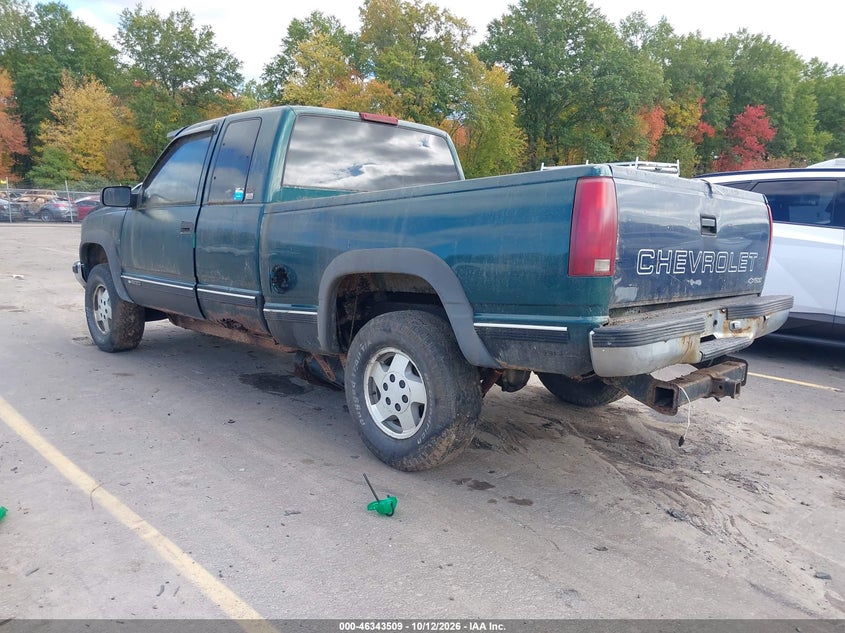 CHEVROLET K1500 1997 VIN 2GCEK19R9V1155052