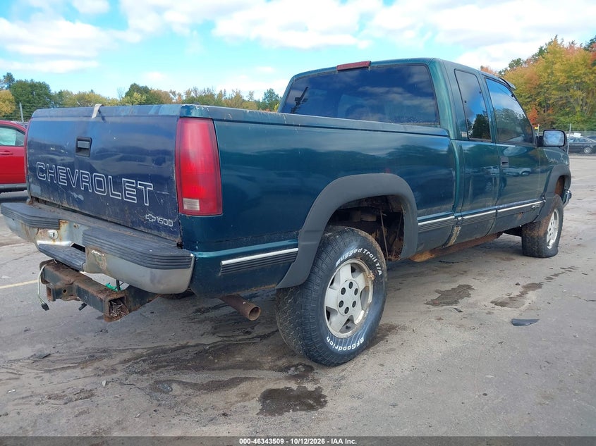 CHEVROLET K1500 1997 VIN 2GCEK19R9V1155052