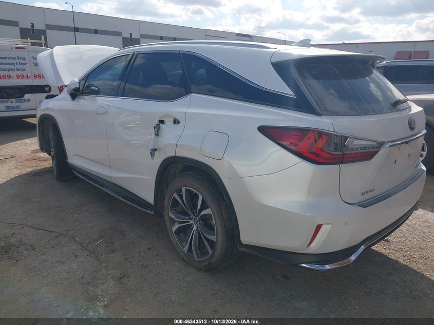 Vin: jtjhzkfa3n2037508, lot: 46843772, lexus rx 350l 20223