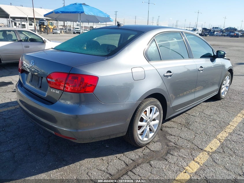 Vin: 3vwdz7aj9bm308143, lot: 46843777, volkswagen jetta 2.5l se 20114