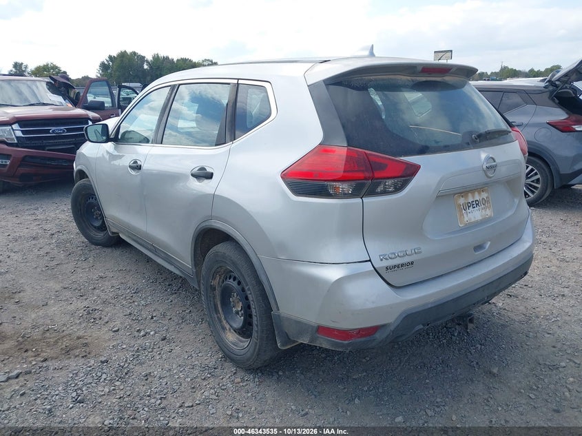 Vin: knmat2mt1hp608768, lot: 46843794, nissan rogue s 20173