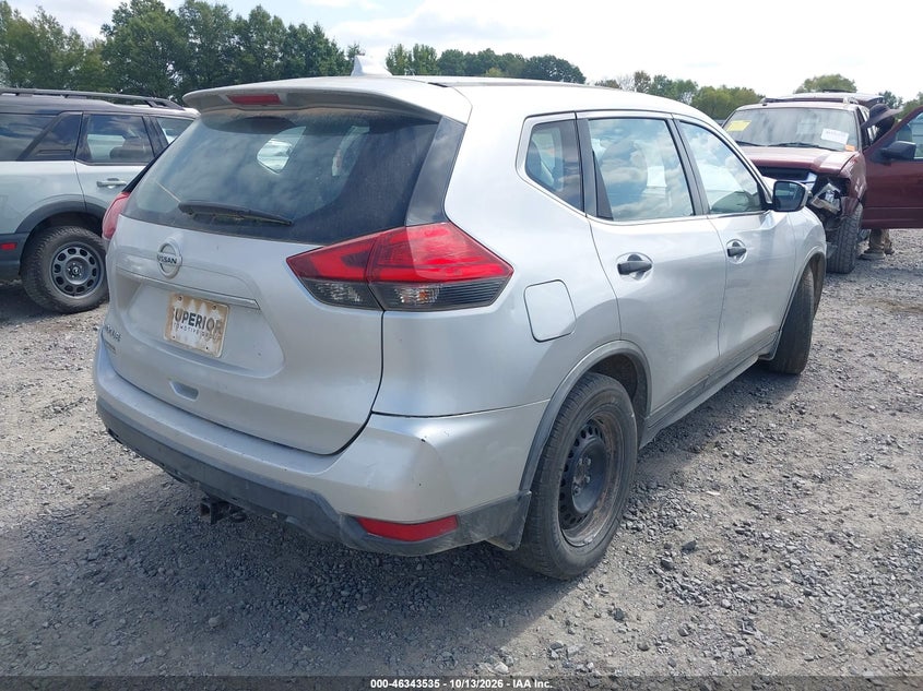 Vin: knmat2mt1hp608768, lot: 46843794, nissan rogue s 20174