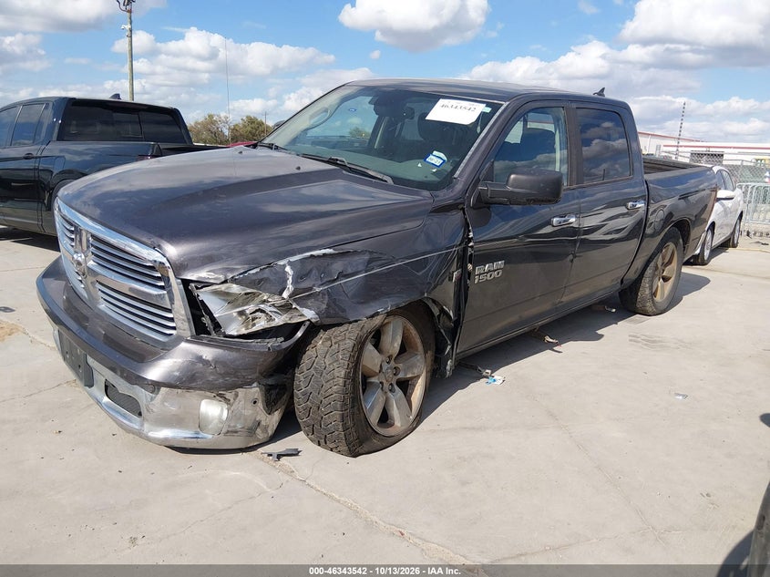 Vin: 1c6rr6lt7gs361852, lot: 46843801, ram 1500 big horn 20162