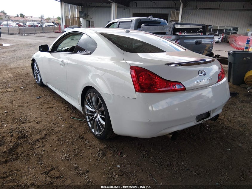 Vin: jn1cv6ek6bm213318, lot: 46843811, infiniti g37 journey 20113