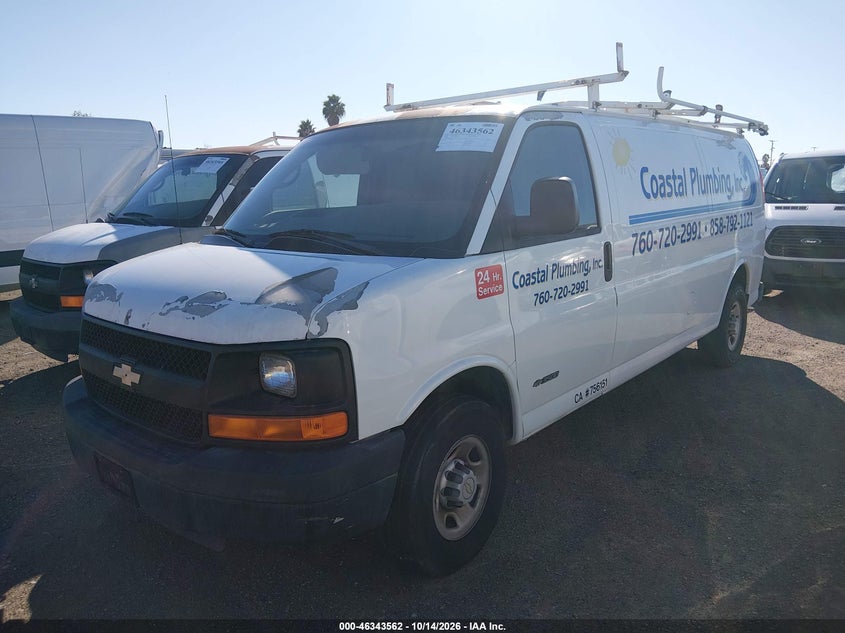 2005 Chevrolet Express, Обычный износ, IAAI, VIN 1GCHG39U651213610 — фото 2
