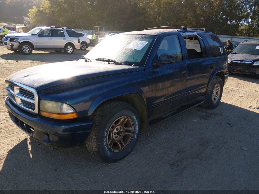 2003 Dodge Durango Slt, Normal Wear & Tear, IAAI, VIN 1D4HR48N53F507156 — photo 2