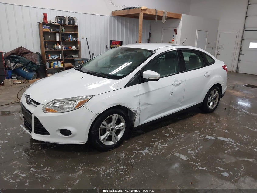 Vin: 1fadp3f21el270924, lot: 46843844, ford focus se 20142