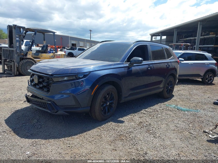 Vin: 7fars6h84se105308, lot: 46843864, honda cr-v hybrid sport-l 20252