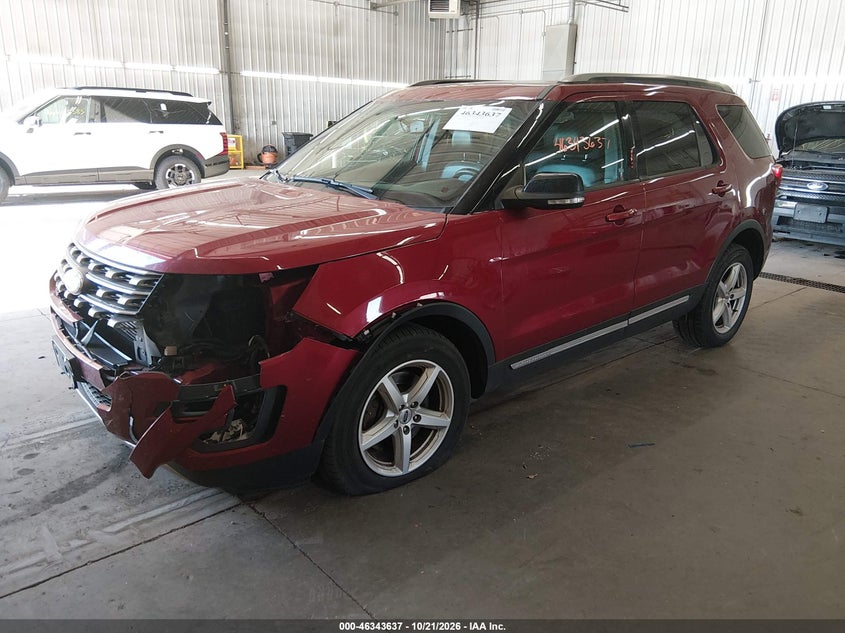 Vin: 1fm5k8dh3hga74087, lot: 46843896, ford explorer xlt 20172