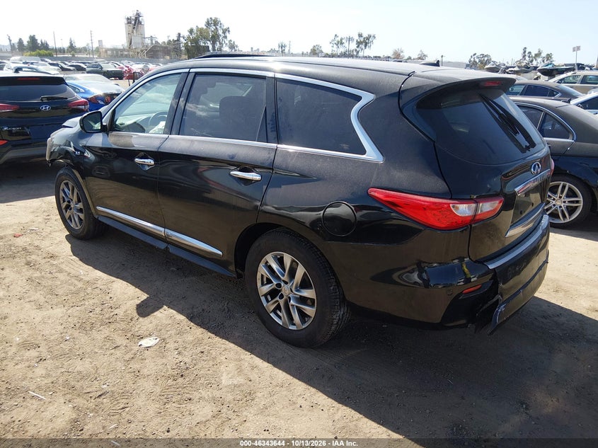Vin: 5n1al0mn5ec548207, lot: 46843903, infiniti qx60 20143