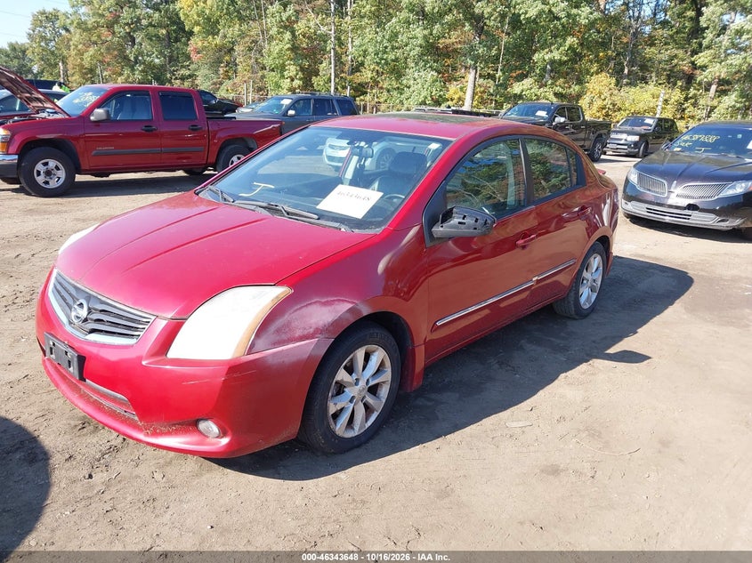 Vin: 3n1ab6apxbl694234, lot: 46843907, nissan sentra 2.0sl 20112