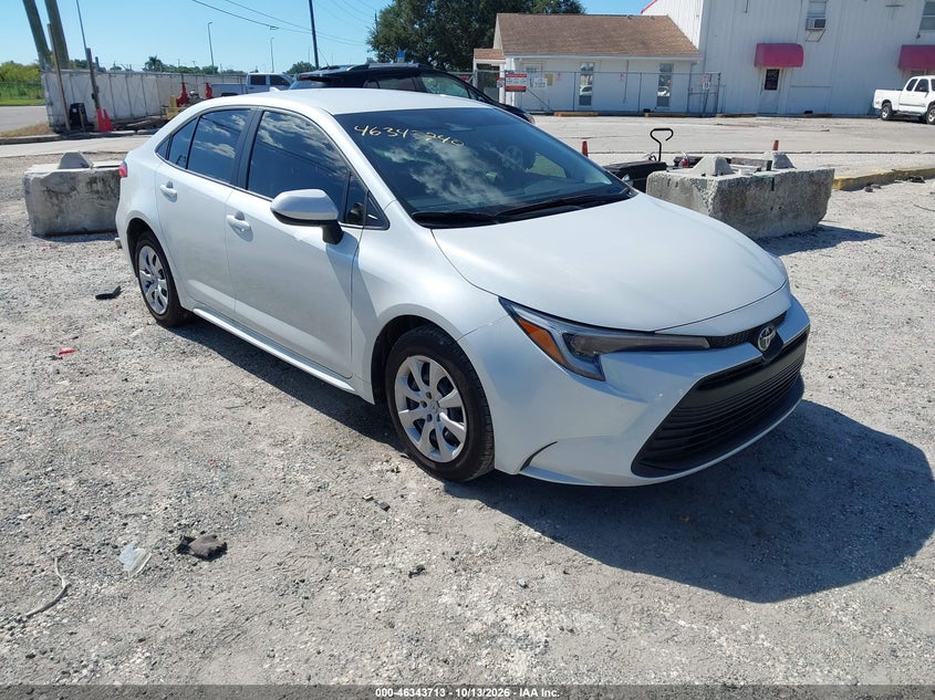 Vin: jtdbcmfe4t3137357, lot: 46843972, toyota corolla hybrid hybrid le 20261