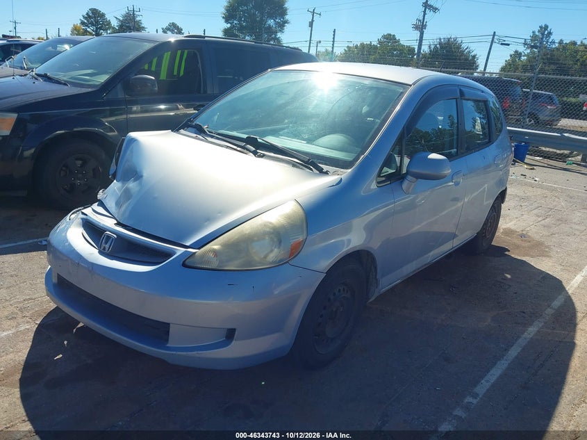 HONDA FIT 2008 VIN JHMGD37478S065519