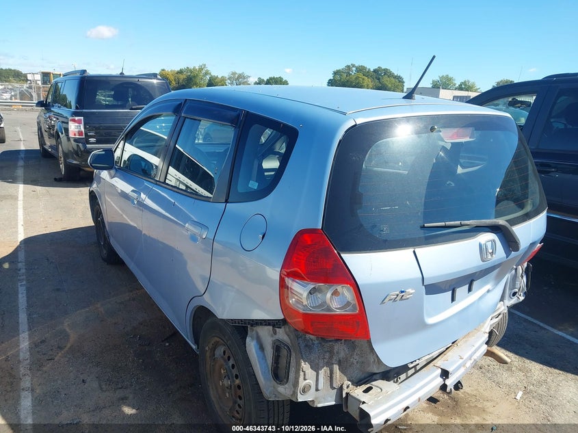 HONDA FIT 2008 VIN JHMGD37478S065519