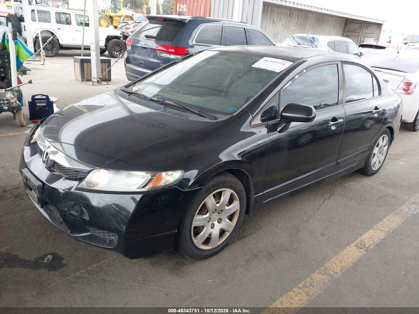 Vin: 2hgfa1f55bh527273, lot: 46844010, honda civic lx 20112